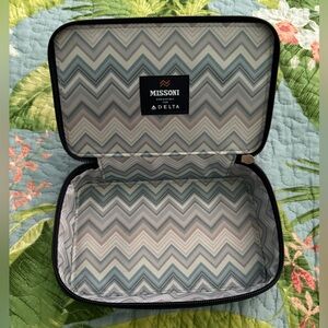 Missoni Blue and White Chevron Case